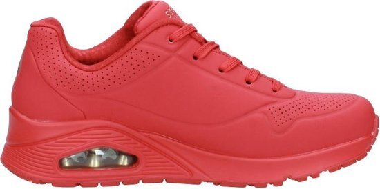 SKECHERS - Uno Stand On Air - Dames - Sneakers - Rood