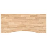 VidaXL Bureaublad rechthoekig 120x60x2,5 cm onbehandeld eikenhout