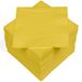 HEKU 100 effen servetten, 3-laags, 33 x 33 cm, geel