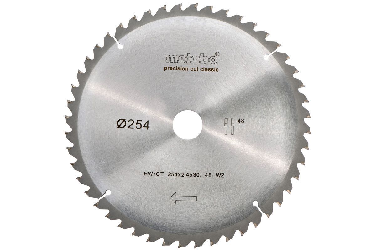 Metabo Cirkelzaagblad Precision Cut - 216 x 30 x 40T - Hout / MDF