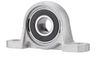 Bloc de roulement Bloc de roulement - Boîtier à deux vis avec insert de roulement à billes - Diamètre intérieur 12 mm
