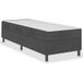 Maison Exclusive - Sommier à lattes de lit sans matelas gris tissu 100x200 cm