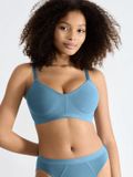 Sloggi EVER Ease Soutien-gorge T-shirt Bleu Taille S