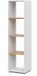 Vicco Ludus Séparateur d'espace – 36,8 x 144,9 cm Chêne blanc/or