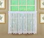 Today's Curtain Songbird Semi-transparante kanten plank 61 cm, wit, 142,2 x 61 cm (b x l)