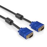 Allteq VGA kabel 5 m VGA (D-Sub) Zwart