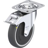 Blickle LE-PATH 125KF-FI-ELS Zwenkwiel met rem