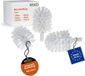 KEUCO Reserveborstelkop Wit, 3 Stuks