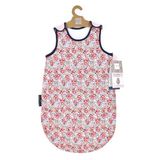 DOUDOU ET COMPAGNIE Babyslaapzak BOH'AIME FAON - knuffelig roze bloemen voor baby's van 0 tot 6 maanden - 70 cm - Zachte cocon - Slaapcomfort - Drukopening - Geboortecadeau - DC4032