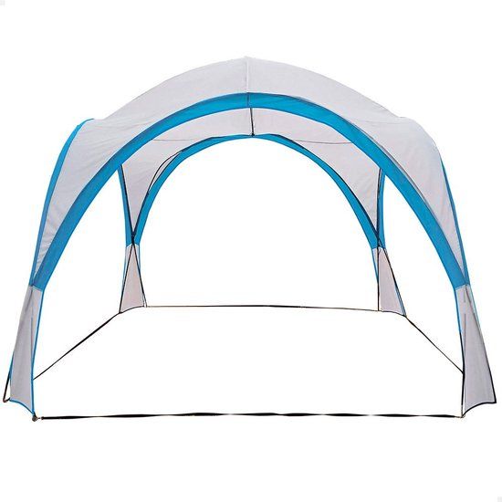 Aktive Strandtent - 320 x 320 x 260 cm - Grijs/Blauw - 4 Personen