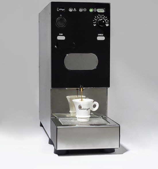 Caffè del Caravaggio Espressxsomodule - Koffiemachine - Zwart/Chroom
