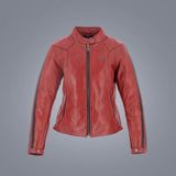 Helstons Victoria Leren Jas Rag Rood Jas - Jas