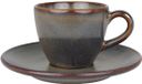Bonna Gloire - Tasse à expresso & soucoupe - 80 cc - Porcelaine - set de 6