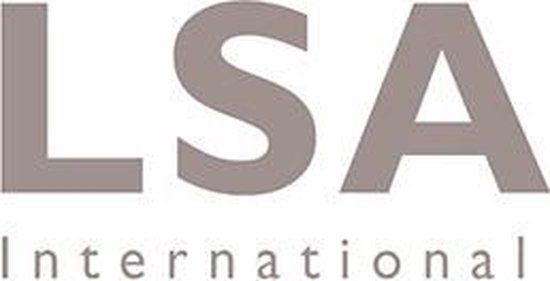 L.S.A. Flower Colour Waxinelichthouder - 8.5 cm - Bruin