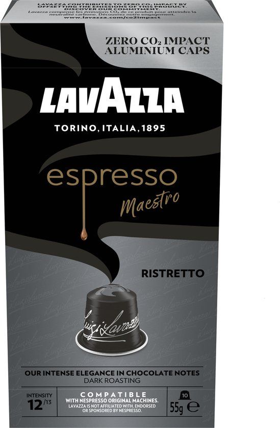 Lavazza Espresso Ristretto koffiecups 10st - 100 cups
