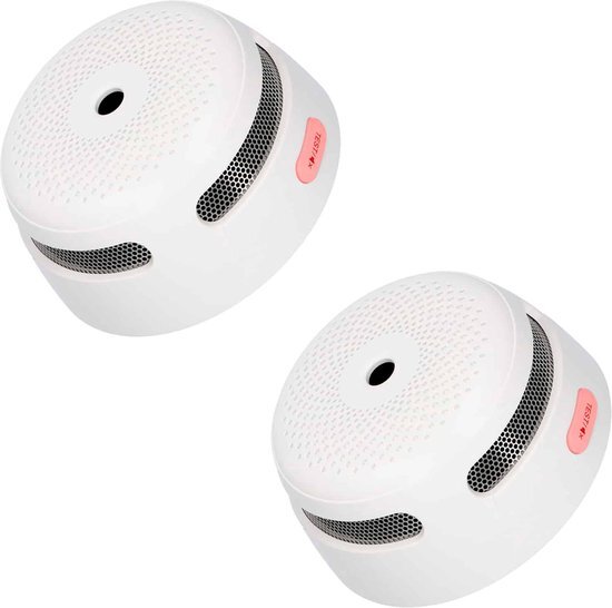 X-sense XS01 Rookmelder 2-pack - Groot meetbereik - Compact design - Brandmelder