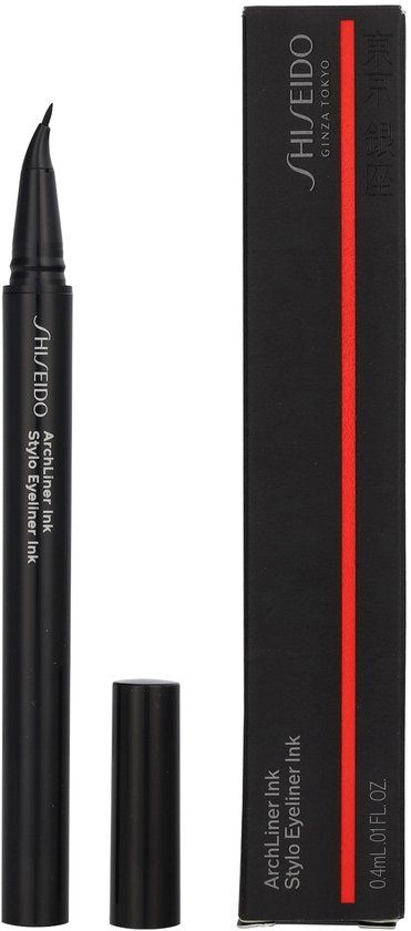 Shiseido Archliner Ink Waterproof Eyeliner - 01 Shibui Black - 0.4 ml