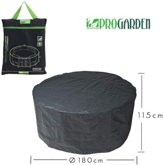 Garden Pro ProGarden luxe tuinset afdekhoes Ã˜180x115cm