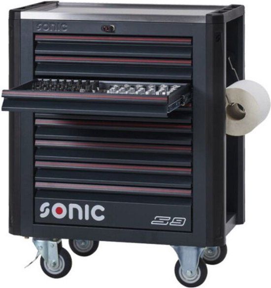 SONIC Equipment Sonic NEXT S9 363-delige gereedschapswagen
