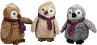 Jack And Vanilla - Velveties Pinguïn - Assorti - 20cm