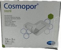 Hartmann Cosmopor Steriel 7.2X5Cm - 50 stuks - Wondpleister - Hypo-allergeen