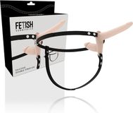 Fetish International Dreamlove S.A. FETISH SUBMISSIVE HARNESS | Fetish Submissive Double Penetrix Strap-on Flesh