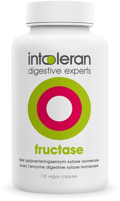Intoleran Fructase Spijsverteringsenzymen - 108 capsules | Vegan | Low FODMAP