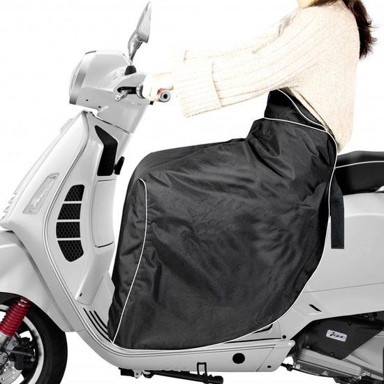 BLANCC Beenkleed universeel - scooter beenhoes - waterdicht & winddicht - Zwart
