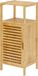 Meuble de salle de bain en bambou sans marque – Meuble de rangement multifonctionnel – 1 pièce – Naturel