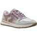 Pédiconfort Bicolore sneakers met rits en veters pour femmes
