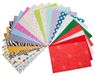 Solidchoice - Set de 23 feuilles de feutre imprimées colorées pour projets créatifs