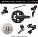 Shimano Ultegra R8170P Di2 Volledige Groep Unisex Zwart/Zilver