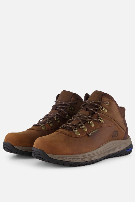 Skechers Relaxed Fit Slip-in Veterschoenen bruin - Maat 46