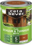 Cetabever Tuinbeits Schuur & Tuinhuis Transparant - Teak - 750 Ml