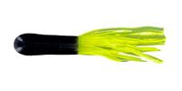 Big Bite Baits 15CRTU01 Crappie Buis, Zwart en Chartreuse Afwerking