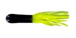 Big Bite Baits 15CRTU01 Crappie Buis, Zwart en Chartreuse Afwerking