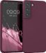 kwmobile telefoonhoesje geschikt voor Samsung Galaxy S22 - Back cover in bordeaux-violet