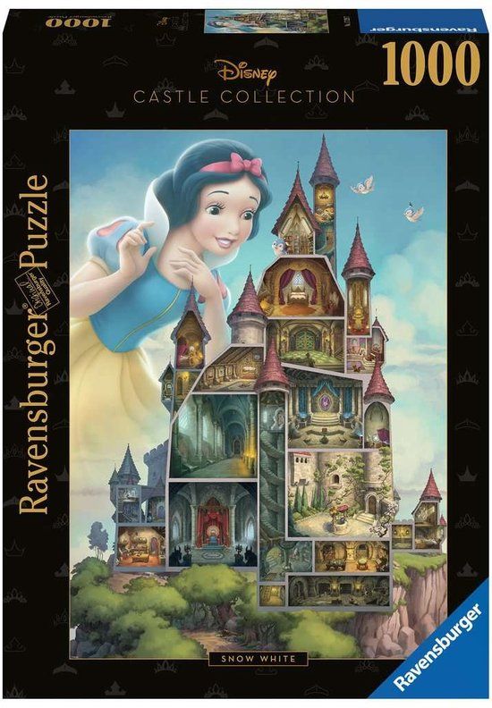 Ravensburger Sneeuwwitje Disney Kasteel Puzzel - 1000 Stukjes