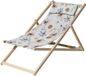 Ld Madison Houten strandstoel ca.120x55cm Florina natural