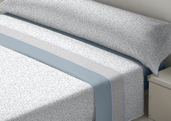 19555 Set beddengoed D'Or SEDALINA DARCY Blauw Bed van 105
