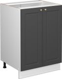 Vicco Fame-Line Keukenonderkast – 60 cm, WB Antraciet Antraciet-goud