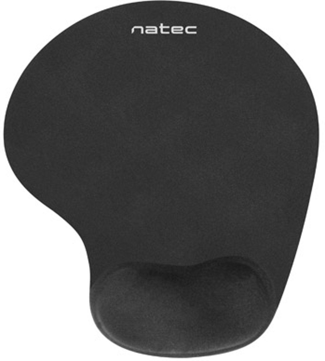 Natec Marmot - Ergonomische muismat - Zwart