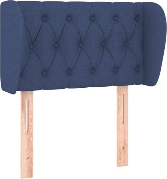 VidaXL Hoofdeind & Voeteind Blauw