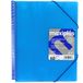 Grafoplás 39836030 ordner met 60 A4-hoezen met binnenomslag, blauw, Maxiplas