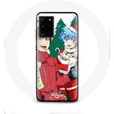 Maniacase Hoesje voor Samsung Galaxy S11 Plus Karma en Nagisa Assassination Classroom Anime Eerste Kerstdag Maniacase