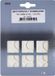 Qlinq Anti-krasvilt - 24x - wit - 22 mm - rond - zelfklevend - meubel beschermvilt