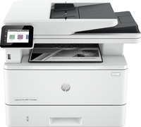 HP HP LaserJet Pro MFP 4102dwe printer, Zwart-wit, Printer voor Kleine en middelgrote ondernemingen, Printen, kopi&#235;ren, scannen, Dubbelzijdig printen; Dubbelzijdig scannen; Scannen naar e-mail; USB-poort voorzijde