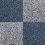 MonsterShop 40 tapijttegels - storm blauw & platinum grijs - 50x50cm - 10m2 bundel