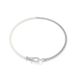 Swarovski Dextera Halsketting met hanger, Metaal, Wit Swarovski kristal, 46 cm