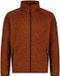 CMP Dikke gemêleerde fleece jas oranje/antraciet Heren S